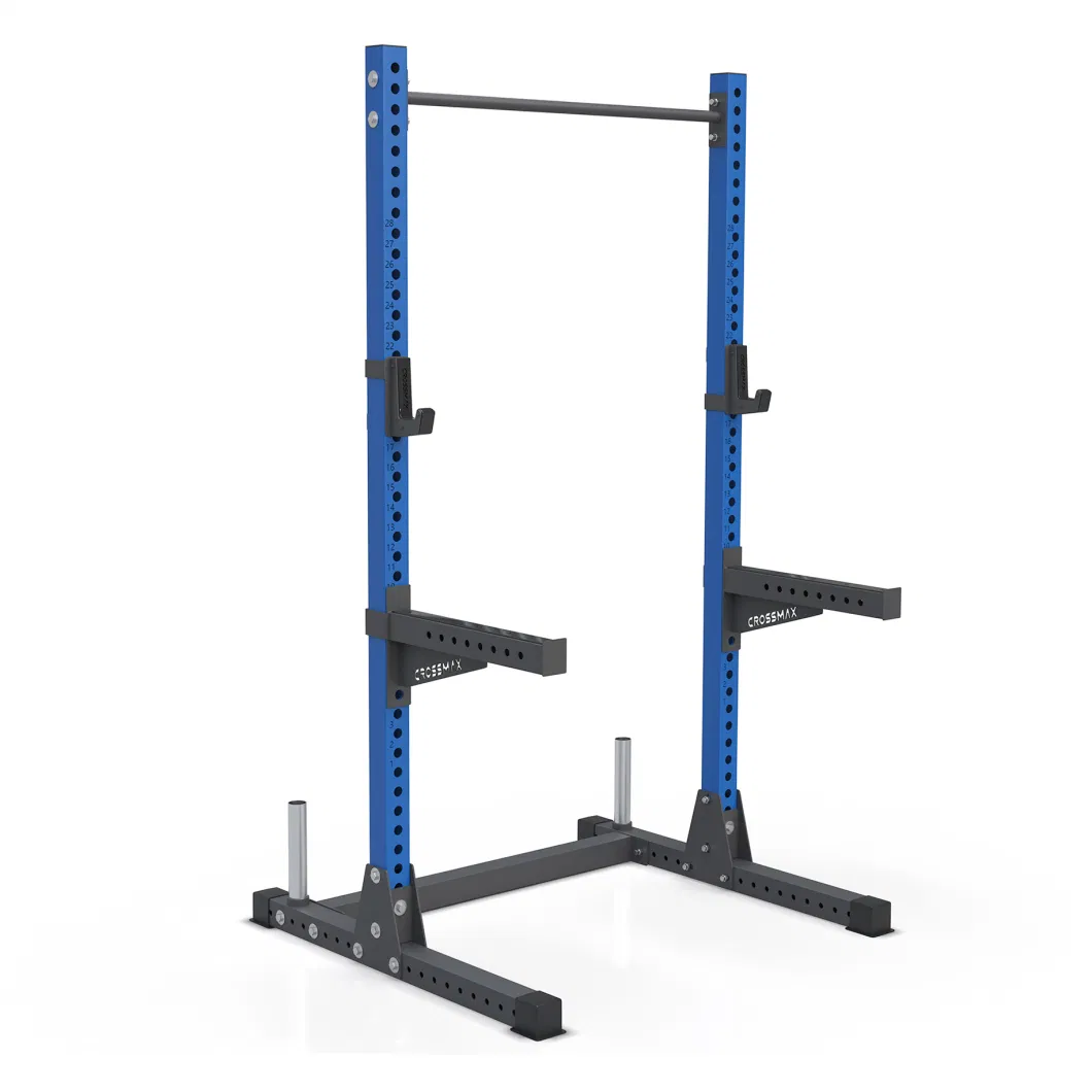 Wall Mounted Commercial Squat Rack Gym Equipment Multi Functional Pull up Bar Fitness Adjustable Squat Rack