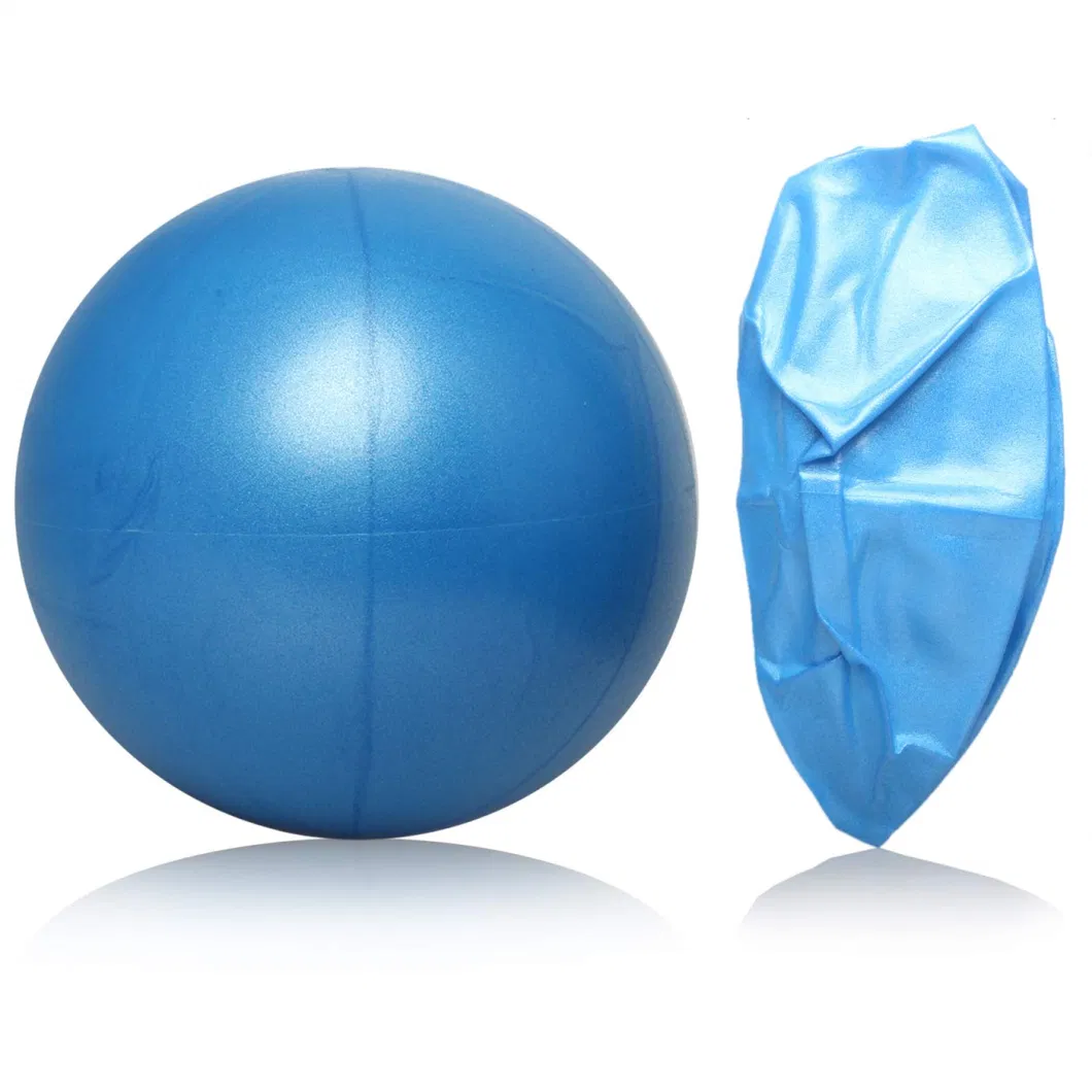 New Product Bodybuilding Pilates Ball Logo Exercise Custom Pilates Ball 20cm Massage PVC Yoga Ball Mini Pilates Ball