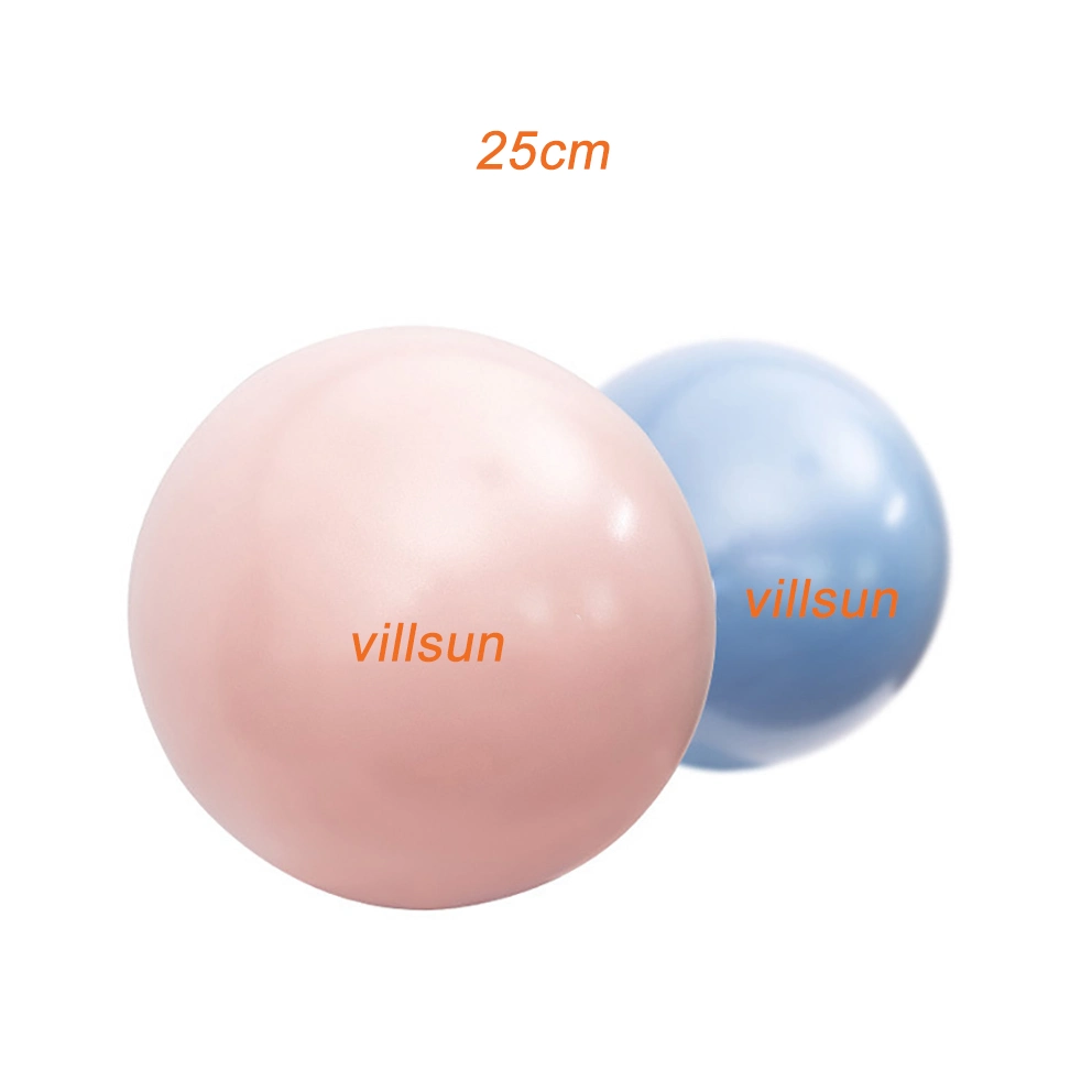 Yoga Ball 50cm PVC Pink Doughnut Shape Thicken Anti-Explosion Inflatable Seating