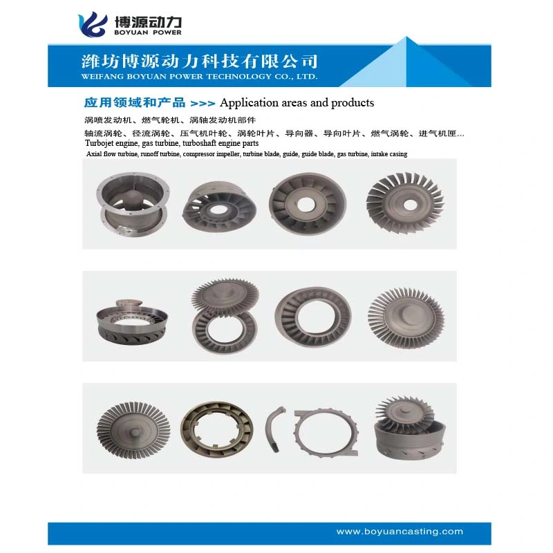 Customized High Precision Nozzle Guide Vane and Turbine Disc