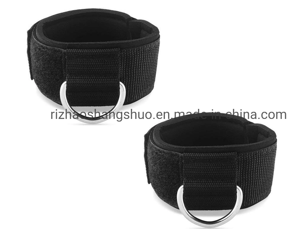 Ankle Straps with Double D-Ring Legend Fitness Ankle Strap for Cable Machines with Adjustable Neoprene Strap Support
