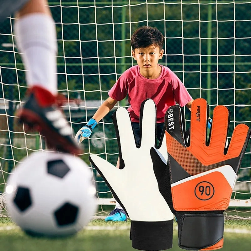 Goalkeepergloves for Kids &amp; Adults with Double Protection PU Leather to Protect Your Hand