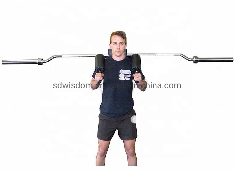 Gym Fitness Equipment Olimpic Barbell Bar Safety Squat Bar for Professional Gym Exercise