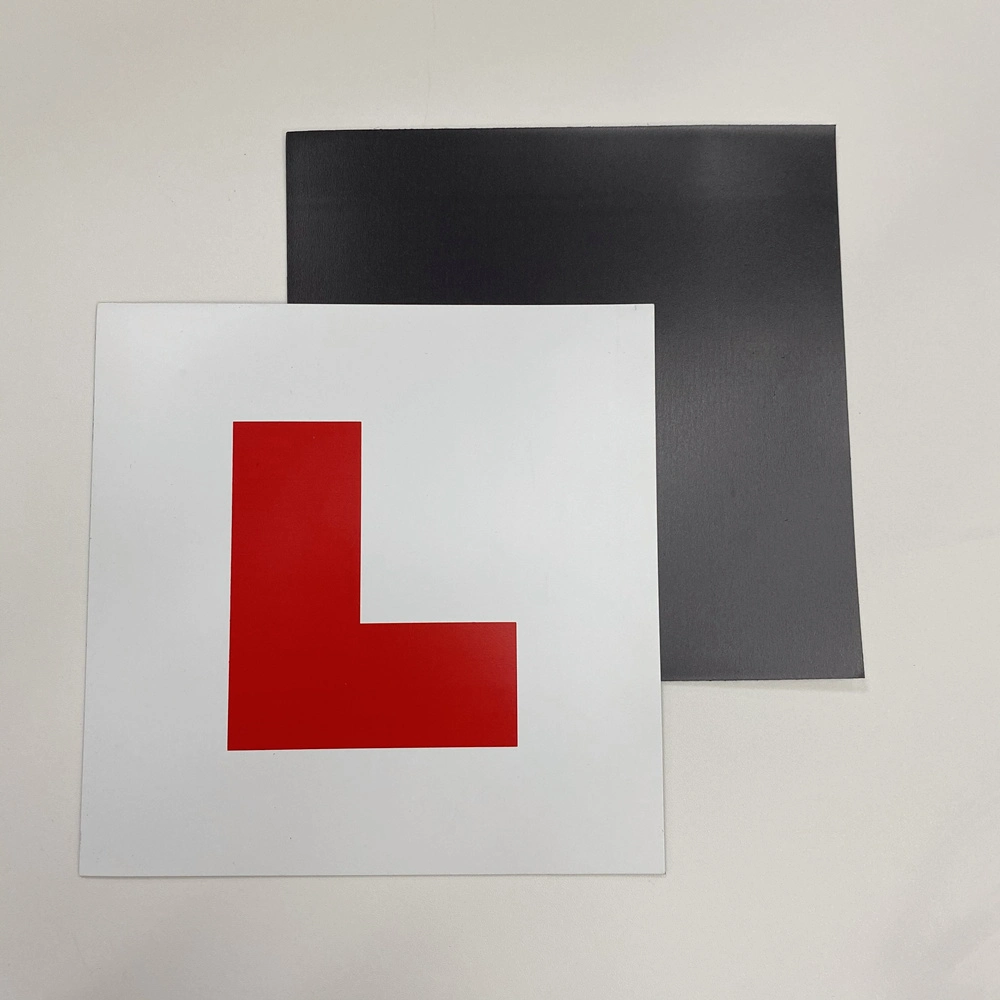 Custom Logo Printed Magnetic L Plates, Magnetic Car Sticker Learner L Plates