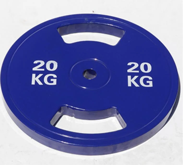 Colored Rubber Competitive Bumper Plates for Gym Training