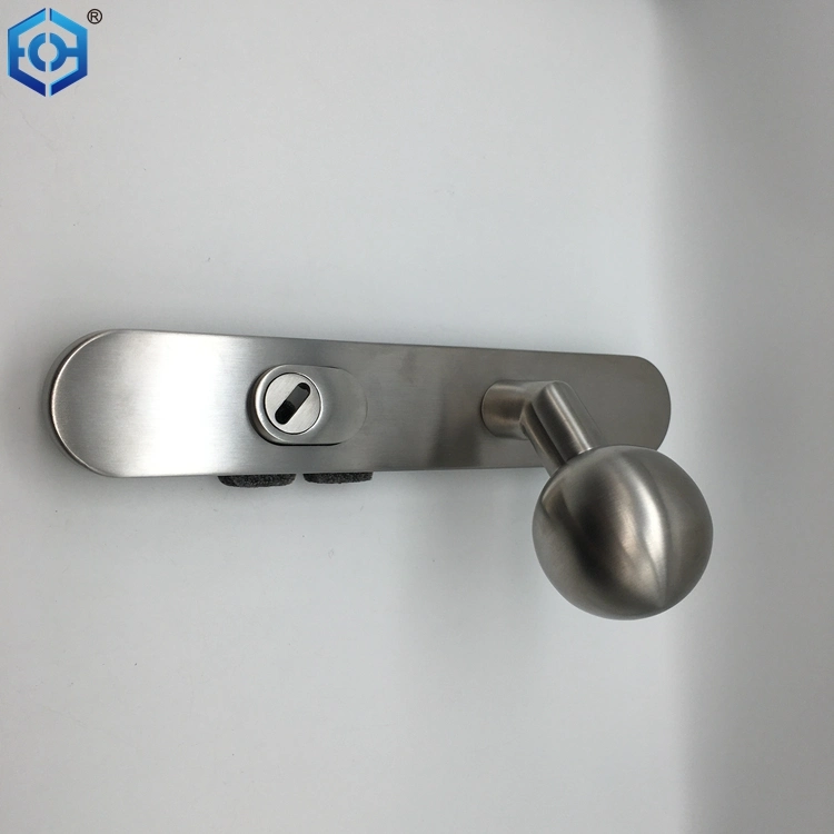 Stainless Steel Door Handle and Knob with Plate Silver