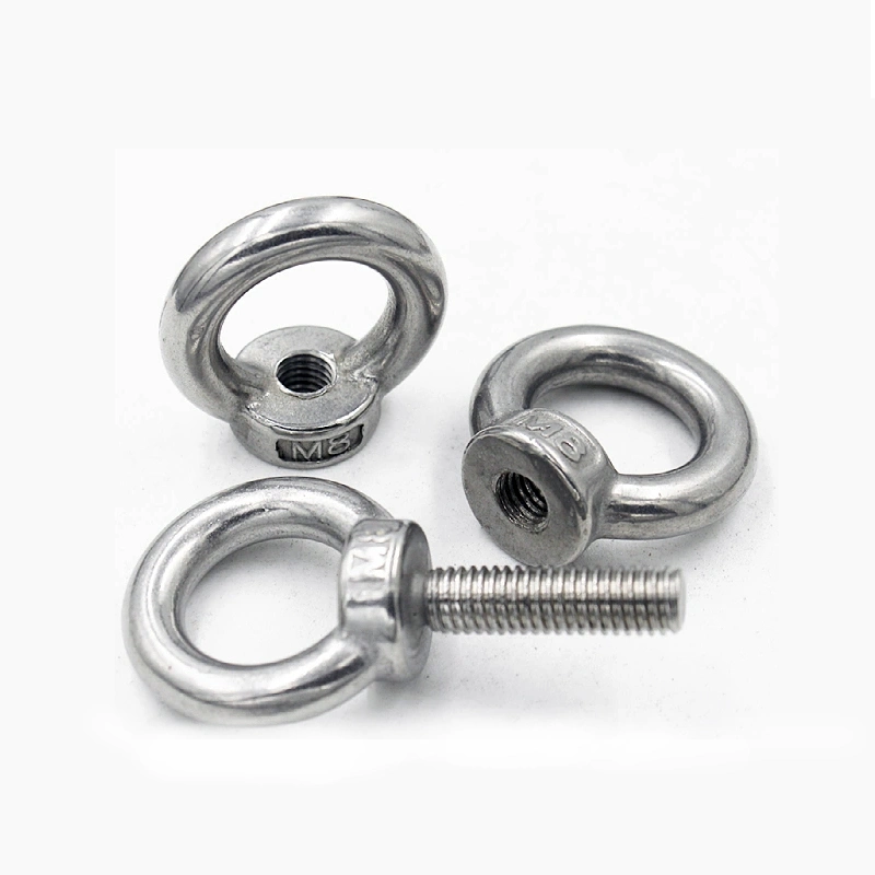 Heavy Duty Marine Grade Stainless Steel 304/316/A2/A4 Lifting Ring Shaped Eye Bolt