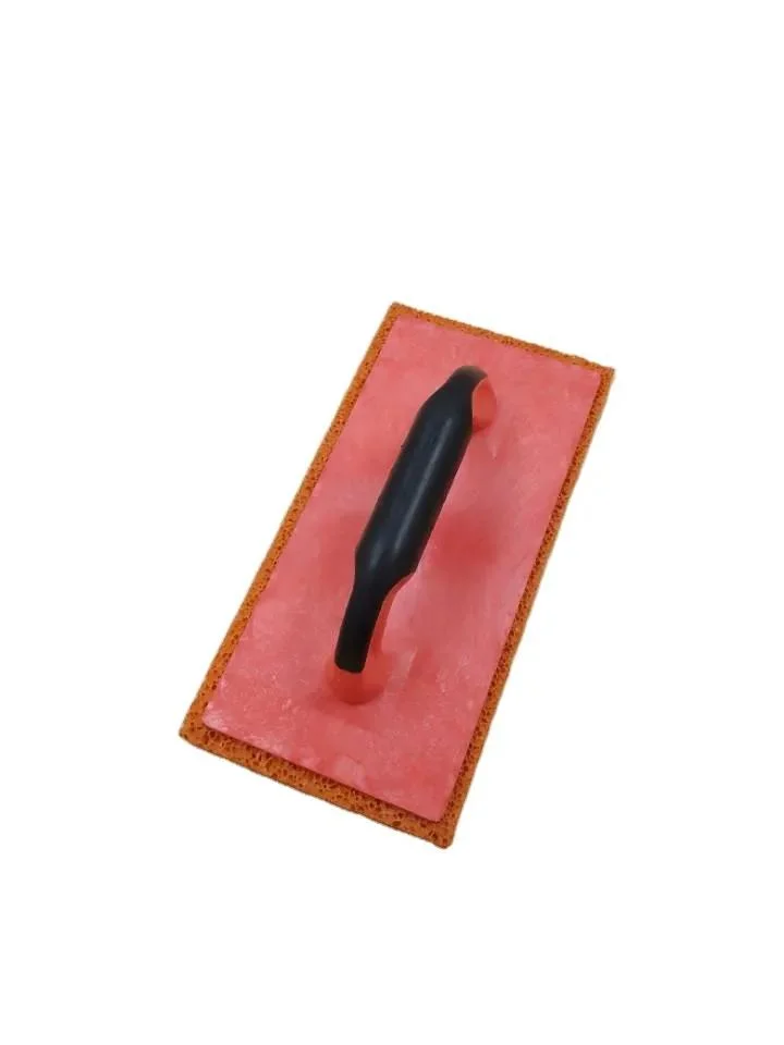 Manufacturer Rubber Concrete Powder Natural Foam Trowel 280*140*20mm, PS+TPR Handle