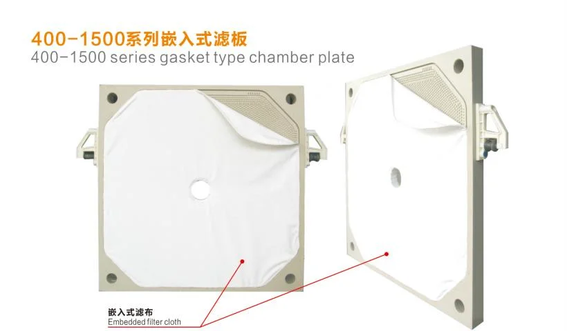 High Quality 800-2000 Series Rubber Type Membrane Filter Plate for Sludge Dewatering