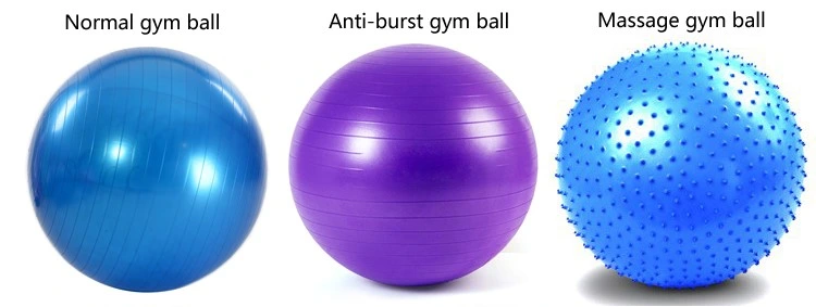Exercise Anti Burst 45/55/65/75cm PVC Yoga Ball