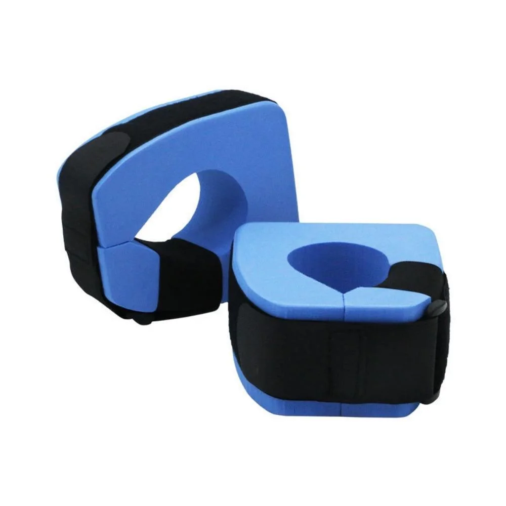2PCS Resistance Water Ankles Belt Aquatic Cuffs Exercise Float Ring Pool EVA Swimming Training for Kids Adult Bl19708