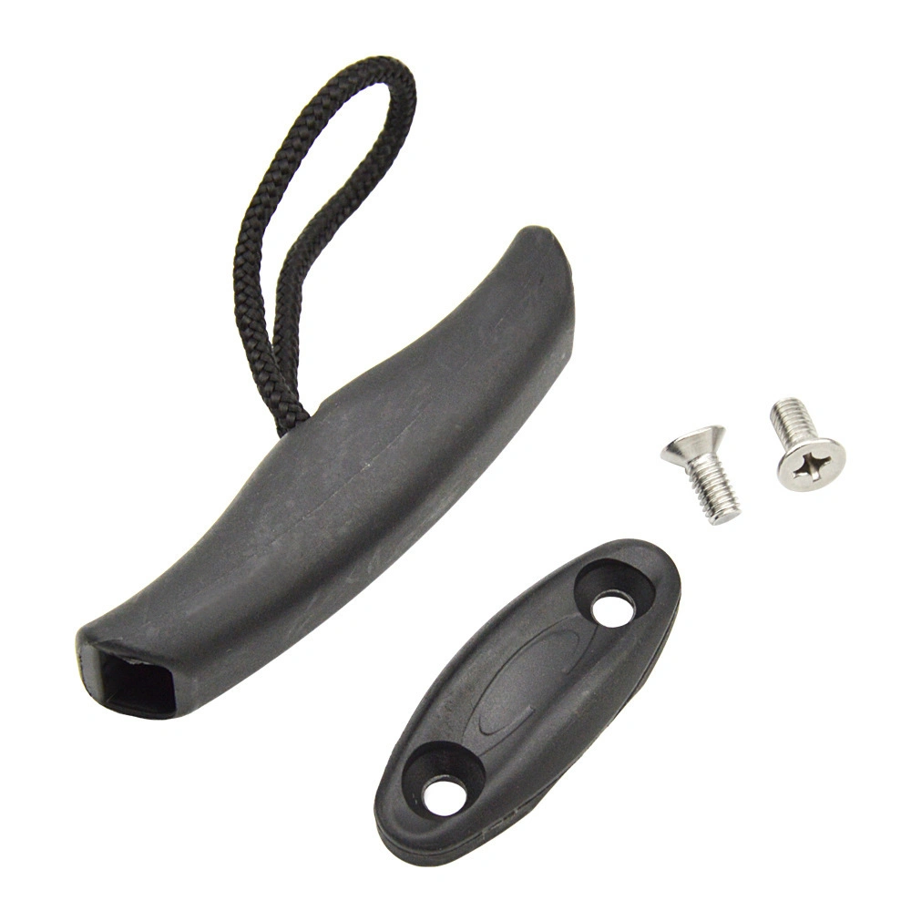 Easy Lift Handle Replacement Non-Slip Kayak Handle Set Handle Durable Canoe Drain Plug Kit with 4 Water Stoppers Bl15527