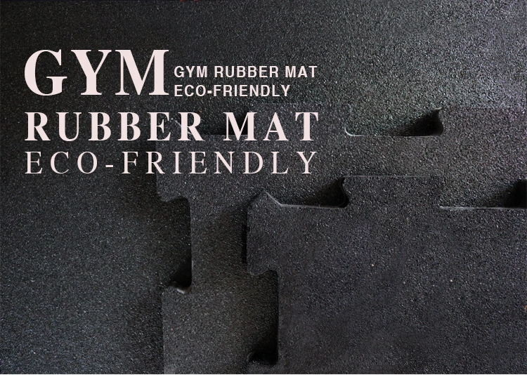 Custom Color Factory manufacturer Anti-Slip Gym Floor Rubber Flooring Mat