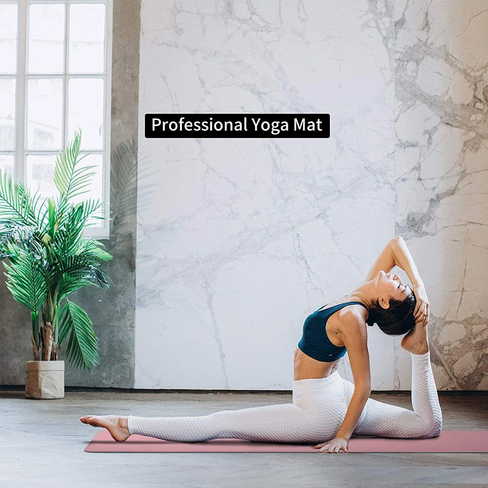 Eco-Friendly Non-Slip TPE Yoga Mat for Pilates