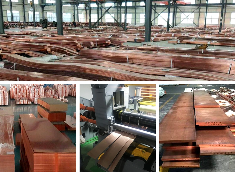 Copper Sheets for Sale Copper Coils Grade C11000 C12200 Thickness 0 15mm 8 0mm Tia Surface Plate Balance Pure Hong Package DIN