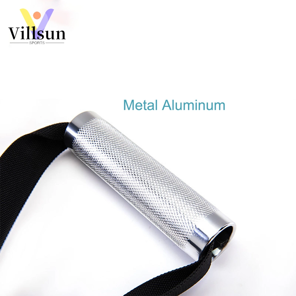 Anti-Slip Aluminum Cable Machine Handle Attachments for Gym