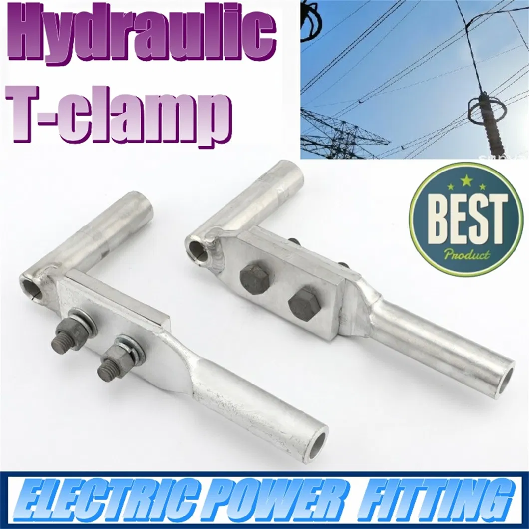 Ty 35-630mm&sup2; 20-70mm Electric Power Fittings Hydraulic T-Clamp Single Conductor Branch Clamp