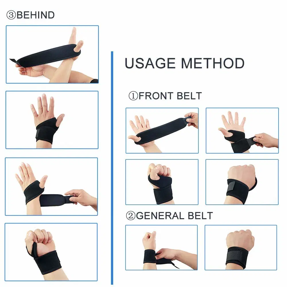 Fashion Soft Gel Thumb Hand Wrist Support Compression Gym Wrist Support