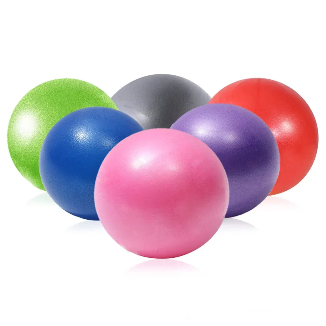 Anti Burst Hot Selling Fitness Pilates Ball PVC Yoga Ball Private Stability Exercise Gym Soft Eco Friendly Workout Ball Home Gym Equipment