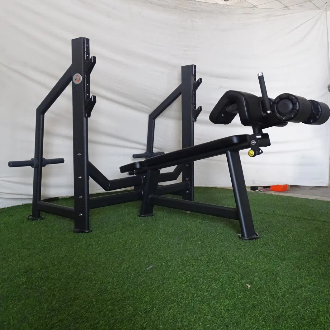 Gym Equipment Multi-Function Barbell Rack Commercial Weight Lifting Decline Bench Press