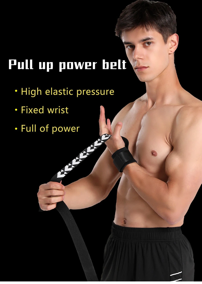 Wrist Straps for Weightlifting Strength Training for Men and Women
