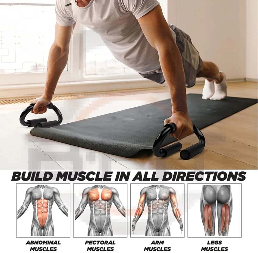 Push up Steel Frame with Foam Handle for Chest Exercise