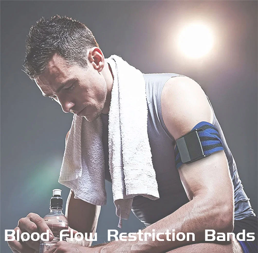 Blood Flow Restriction Bfr Occlusion Training Exercise Workout Band Muscle Growth Belt for Powerlifting Weightlifting Fitness Sport Training