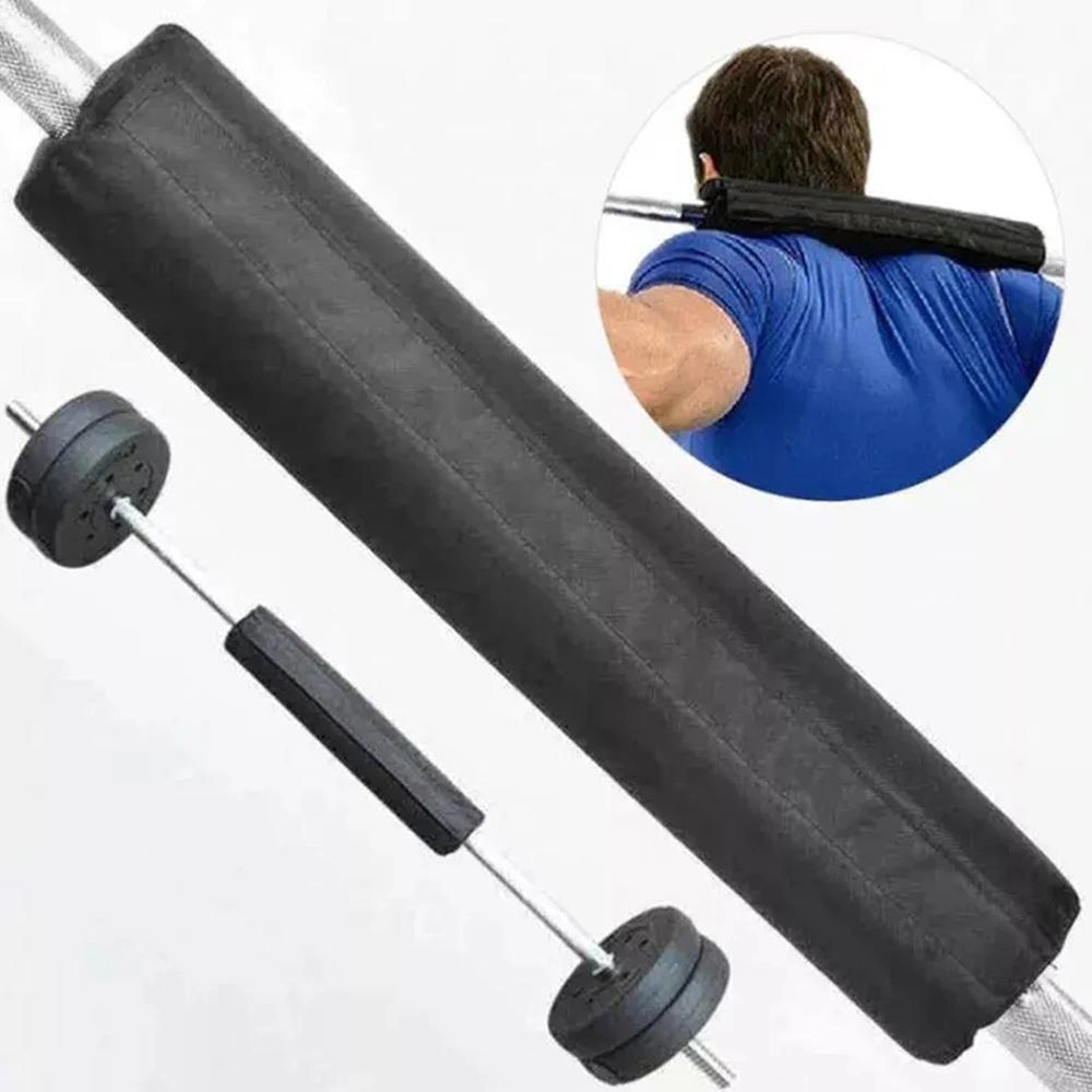 Squat Neck Guard Barbell Shoulder Pad Thickened Extended Dumbbell Bar Set Fitness Protection