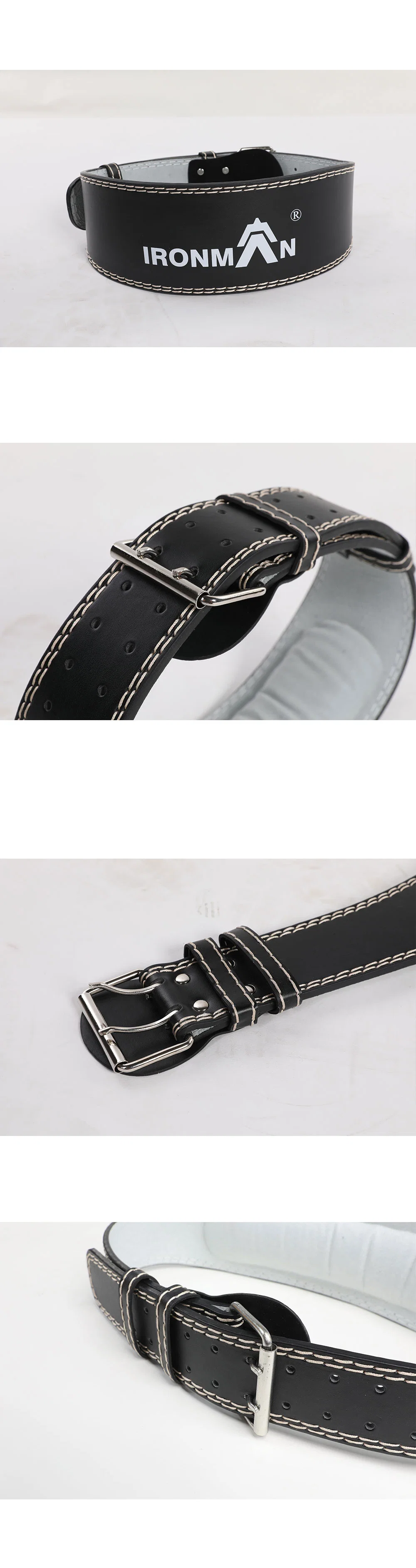 Leather Weight Lifting Belt for Man Women