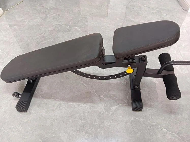 Adjustable Flat Weight Bench Abdominal Training Bench for Power Training