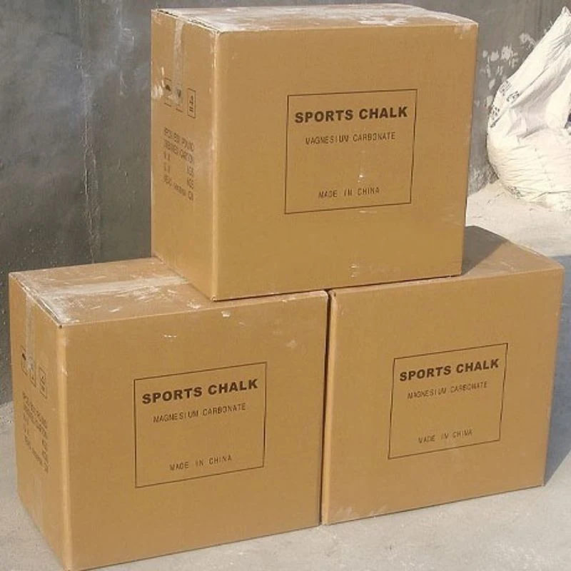 Wholesale High Purity Light Magnesium Carbonate Gym Chalk Blocks