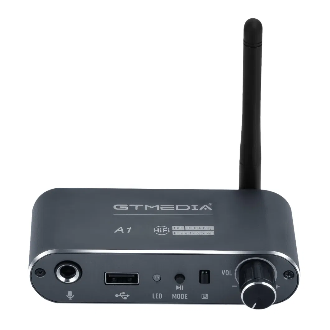 Gtmedia A1 Bt Digital to Analog Converter,with Coaxial Input,3.5mm Audio+R/L out Put,Support IR Remote Control,Free Your Hands and Make Operation More Convenien