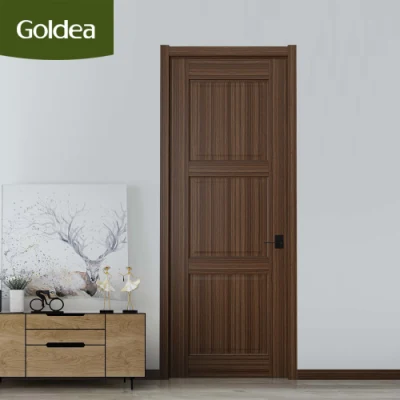 Plywood Interior PVC Solid Wood Timber Door Designs