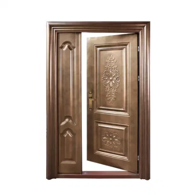 Chinese Cheaper Kitchen Single Steel Door Villa House Modern Design Main Gate Price Metal Entrance Door