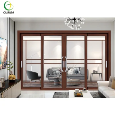 Aluminum Alloy Electric Spectacular Durable Sliding Overhead Sectional Garage Door Sectional Garage Door for Home Hotel 15 Lift Sliding Door