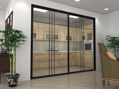 Australia UK British Us Standard Aluminium Double Glazed Windows and Shop Front Glass Doors