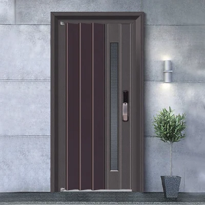Modern Exterior Main Gate Door Designs Front Iron Entry Doors Entrance Security Steel Door for House
