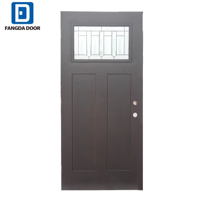 Fangda Fiberglass Front Craftsman Style Entry Doors