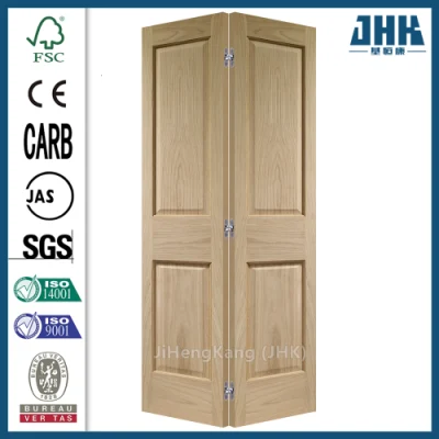 Jhk Internal Oak Bifold Wooden Shutter White Wooden Blinds Door