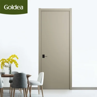 Room Interior Entrance MDF PVC Wooden Timber Glass Solid Wood Door