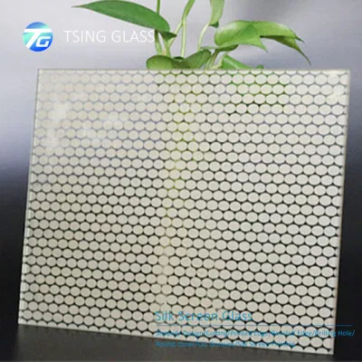 3mm 4mm 6mm White /Black Silkscreen Printing Tempered Glass Panels for Windows Door Shower Room Interior Decoration
