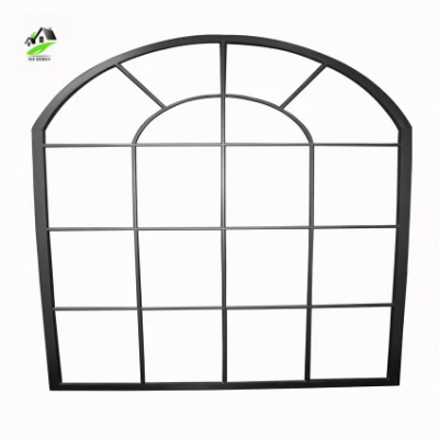 Arched Interior French Doors with Double Clear Tempered Glass