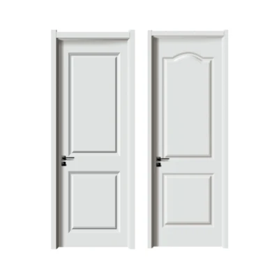 Interior Living Room Wooden Polymer Waterproof WPC Door PVC Composite Door Panel