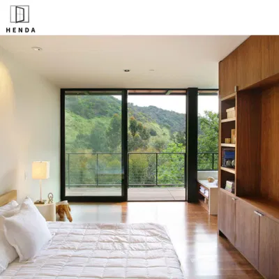 Patio Sliding Kitchen Aluminium Aluminum Frame Folding Exterior Slim Glass/Sliding/Balcony/Patio Door