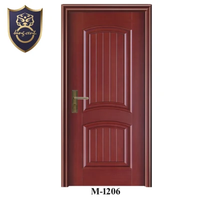 Wood Grain Design High Grade Interior Entry Front Door