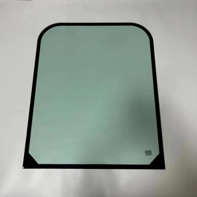 Excavator Front Tempered Laminated Windshield Cabin Door Glass