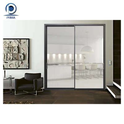 Slim Frame Sliding Glass Door for Indoor French Door