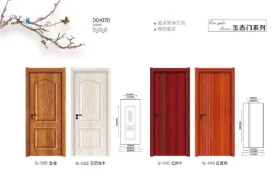 New Model Antique Interior Kitchen Melamine Door Skin Designs Solid Wood Door