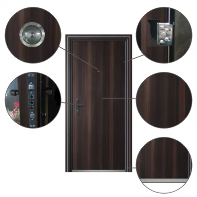 Original Sources 10cm Main Door Designs Security Doors Anti-Theft Home Interior Room Hotel Flush Factory Custom Steel Door