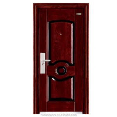 Factory Price Steel Security Main Door Design China Steel Home Front Door Exterior Steel Door for Residential